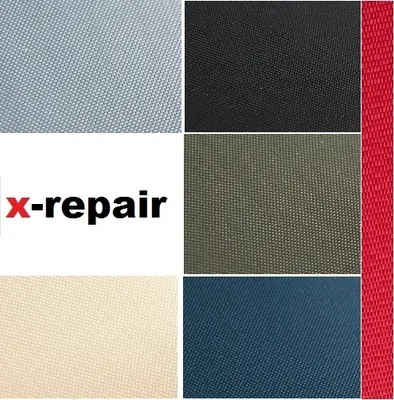 Produktbild von x-repair Patch selbstklebender Reparatur Aufkleber Nylon Flicken für Zelte, Rucksack, Markisen, Schlauchboot, Luftmatratze rot 2 Stück 140 x 140 mm