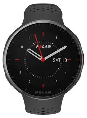 Produktbild von Polar Pacer Pro - Smartwatch - Carbon gray - intelligente Uhr mit Band - grau - Bandgröße: S/L - Anzeige 3 cm (1.2")
