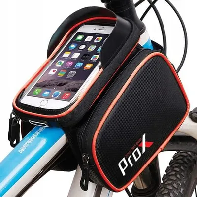 Produktbild von PROX Rahmentasche SCHWARZ FÜR TELEFON 6,2" 1L