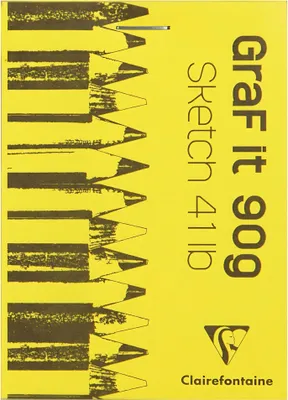 Produktbild von Clairefontaine 96629C, Mehrfarbig, 90 g/m², 80 Blätter