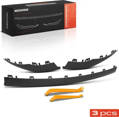 Immagine prodotto di Frankberg 3x assetto striscia paraurti anteriore sinistra destra centro per Mercedes-Benz Classe C W205 3.0L 4.0L 2014-2021