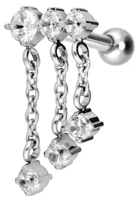 Produktbild von Ohrpiercing Titan Ohrpiercing WINDSPIEL