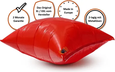 Produktbild von XL/XXL Pool Luftkissen, Poolkissen, Pool Polster, Winterkissen für Abdeckplanen Poolabdeckung Winter Überwinterung INKL. 4xSeil VERBESSERT (2x2,5m)
