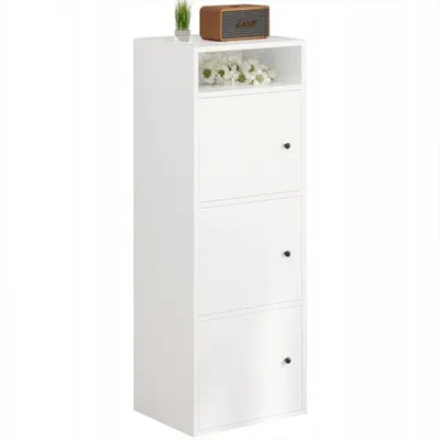 Obrázek produktu pro Průmyslový stojací regál, bílý, 140 cm