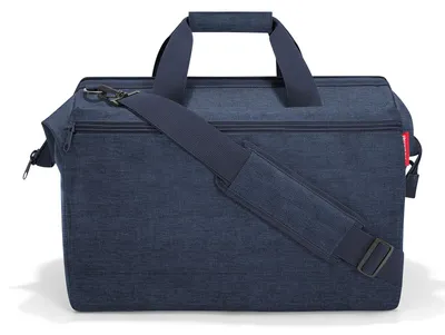 Produktbild von reisenthel allrounder L pocket, Reisetasche, Sporttasche, Schultertasche, Tasche, Twist Navy, 32 L, MK4129