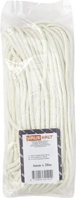 Produktbild von Seil aus geflochtenem Kapron 6 mm, 30 m