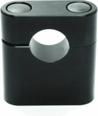 Zdjęcie produktu dla Czarny wspornik kierownicy 30 mm do kierownic 22 mm