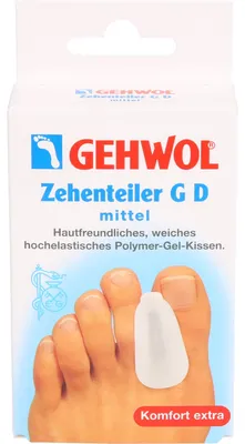 Produktbild von GEHWOL Zehenteiler G mittel, 3 St. Zehenteiler