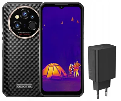 Zdjęcie produktu dla Smartfon Oukitel WP55 Ultra Thermal z kamerą termowizyjną, 12/512GB, 11000mAh, Czarny