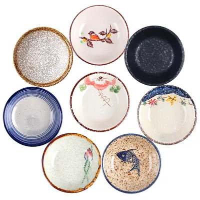 Immagine prodotto di 8 ciotoline per salse, in Vetroceramica, ideali per tapas, diametro 10 cm