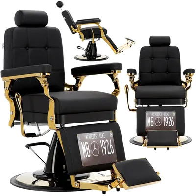Zdjęcie produktu dla Fotel barberski Kostas fryzjerski hydrauliczny do salonu fryzjerskiego barber shop Barberking