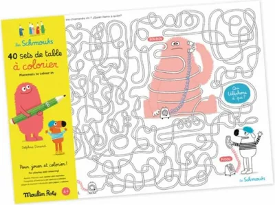 Obrázok produktu pre Držiak na farebné tanieriky Monstruleti, Moulin Roty