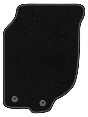 Immagine prodotto di Tappetino guidatore in moquette per Rover 200 2000-2005 (hatchback) – 1 pezzo, nero, su misura – Wielganizator BASIC