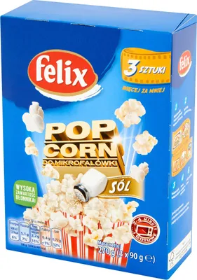 Obrázok produktu pre Popcorn slaný Up 3 x 90 g