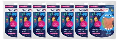 Image de 7 bâtonnets de dentaire pour enfants