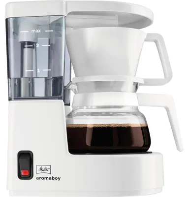 Obrázok produktu pre Melitta Aromaboy, Kávovar, Mletá káva, 500 W, Biela
