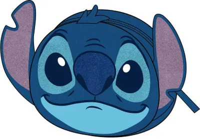 Produktbild von Disney Stitch Kleingeldbörse Portemonnaie mit Glitter