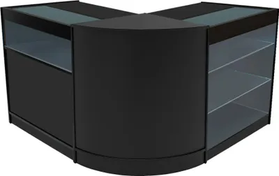 Immagine prodotto di Set di banchi espositivi LED Triton modello CM60 + K900 + B900 - Colore: nero