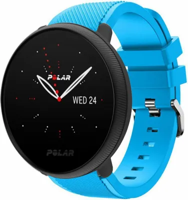 Produktbild von Strap-it Polar Ignite 3 Silikonarmband (Hellblau)