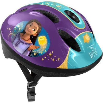 Image de Disney Wish Bicycle Casque Junior Réglable Turquoise Taille 50-56 cm (s)