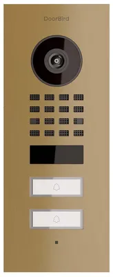 Produktbild von Unterputz Türsprechanlage Smart-IN for Two Doorbird D1102V Messing-Optik