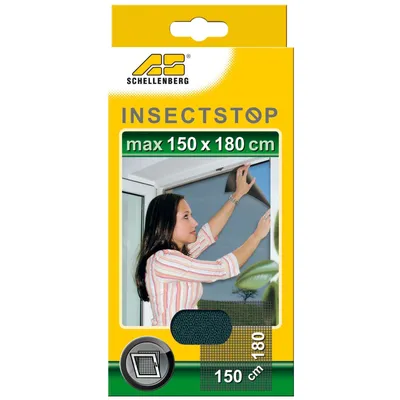 Produktbild von Schellenberg 20409 Moskitiera 150x180cm czarna