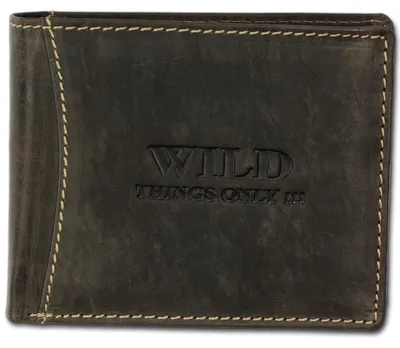 Produktbild von Wild Things Only Leder braun Portemonnaie Herren D3OPJ103N
