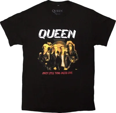 Obrázok produktu pre Queen Crazy Little Thing Black S Tričko