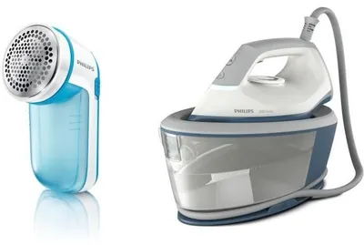 Immagine prodotto di Generatore di vapore + Plush Shave - PHILIPS BXA0019/00 - Compatto - 6 bar - Effetto pressione 300g/min - Flusso di vapore continuo 110g/min