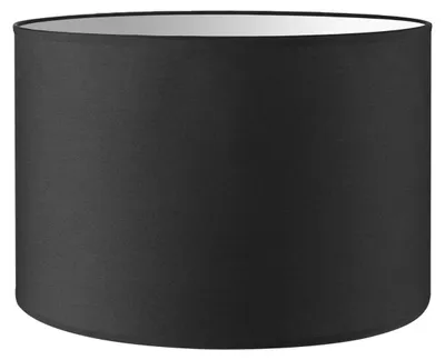 Immagine prodotto di Lampada a paralume nera | Diametro 30 cm x Altezza 20 cm | Adatta per lampade da tavolo