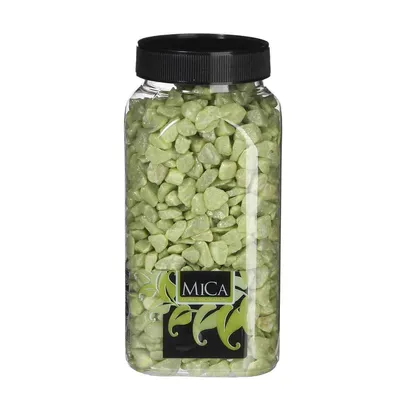 Produktbild von Mica Dekorative Steine lime 650 ml 1 kg