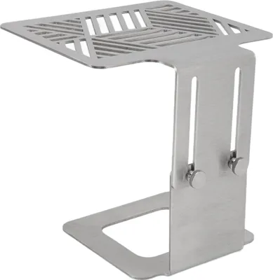 Image de Support de balance électronique pour machine à café en acier inoxydable 304 Hauteur réglable Support de balance pour machine à café argenté