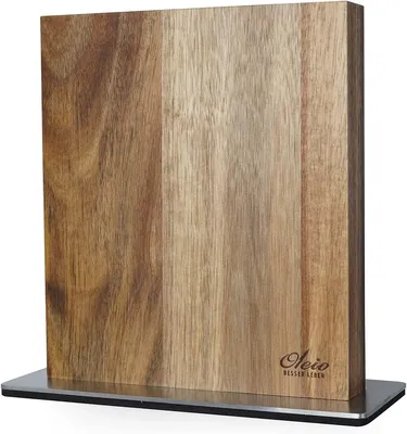 Image de Support à couteaux double face, pour 8 couteaux, en bois, pour la cuisine