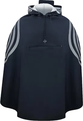 Produktbild von Korntex KXRNP | Rain Poncho Rotterdam reflective Streifen - Farbe: Navy - Größe: M