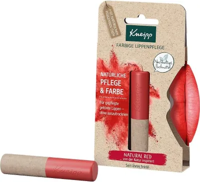 Image de Kneipp Soin des lèvres Rouge coloré 3,5g