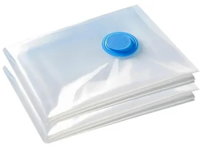 Produktbild von Vakuumbeutel Extra Groß 2 Stück 100x130cm Aufbewahrungsbeutel Kleiderbeutel für Bettwäsche Kissen