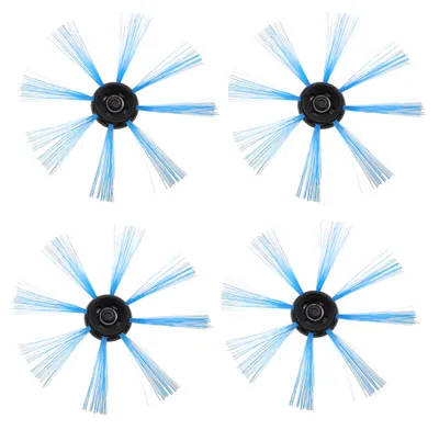 Produktbild von hoogo RO201011, Pinsel, Staubsaugerroboter, Schwarz, Blau, 4 Stück(e)