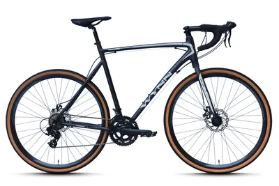 Produktbild von WYNN Gravelbike 28 Zoll GRL3.0 grau Rahmenhöhe 58 cm Damen Herren 14 Gänge
