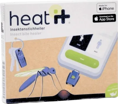 Produktbild von heat it - für Apple - Smarte Behandlung von Insektenstichen