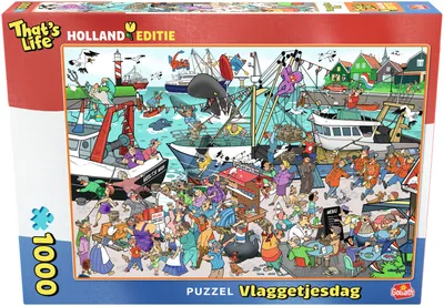 Immagine prodotto di Goliath That's Life Vlaggetjesdag, 1000 pezzi, Persone, 7 anni