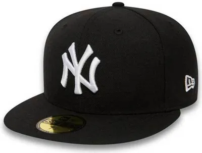 Image de Kšiltovka New Era 59Fifty Essential New York Yankees Casquette noire - 6 7/8