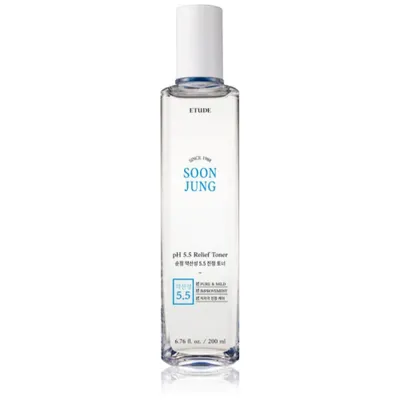 Zdjęcie produktu dla ETUDE House - SoonJung pH 5.5 Relief Toner 200ml - kojący tonik do twarzy