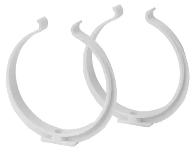 Productafbeelding van Europlast AZ100 – Kunststof buisklem, Ø 100 mm, 2 stuks