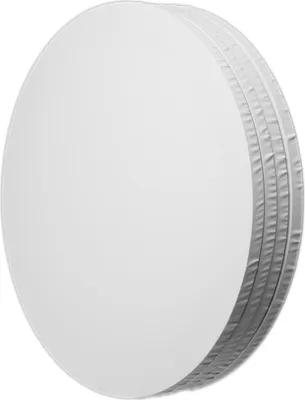 Produktbild von Runde Malleinwände Set von 4 - Ø 50 cm, 280 g/m² - Vorgefertigte Leinwände