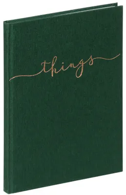 Produktbild von PAGNA Notizbuch "things" DIN A5 blanko rosa