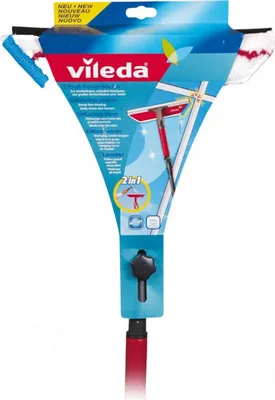 Produktbild von Vileda Window Cleaner Profi Fensterwischer   mit Teleskopstiel