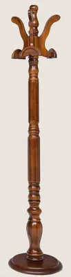 Produktbild von Casa Padrino Luxus Garderobenständer Braun Ø 36 x H. 178 cm - Massivholz Kleiderständer - Garderoben Möbel - Hotel Möbel - Luxus Qualität - Italy