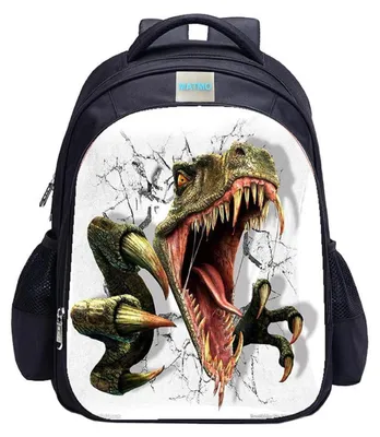 Zdjęcie produktu dla Plecak dziecięcy z motywem dinozaurów, 42 cm, wodoodporny, dla chłopców i dziewczynek