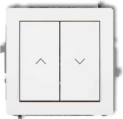 Obrázek produktu pro Slepý vypínač DWP-8 KARLIK ELEKTROTECHNIK | DECO SERIES | BÍLÁ | Rámeček zásuvkového vypínače