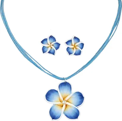Obrázek produktu pro Set Bohemian Flower - Modrá | Elegantní šperky KP29718
